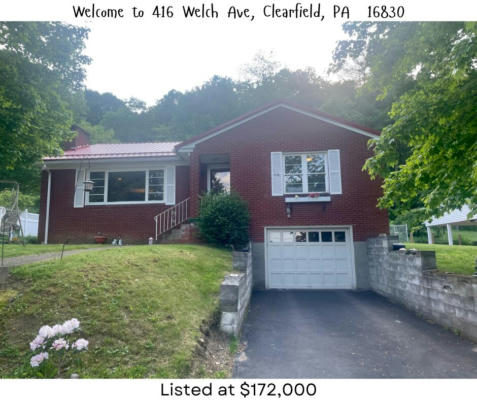 416 WELCH AVE, CLEARFIELD, PA 16830 - Image 1
